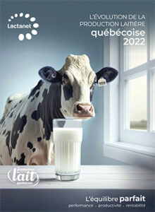 L'Évolution de la production laitiére québécoise 2022